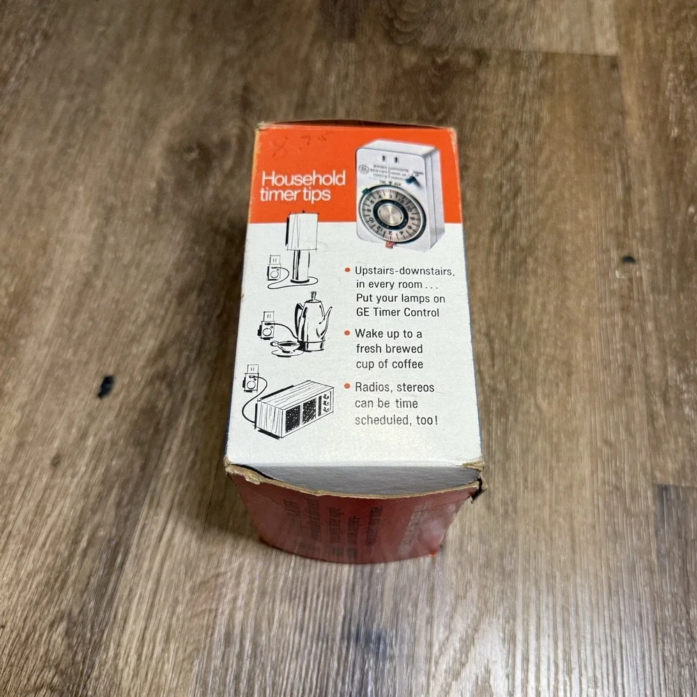 Vintage GE Home Sentry Variable Plug-In Timer‎ Unopened New 1970s 8133-002